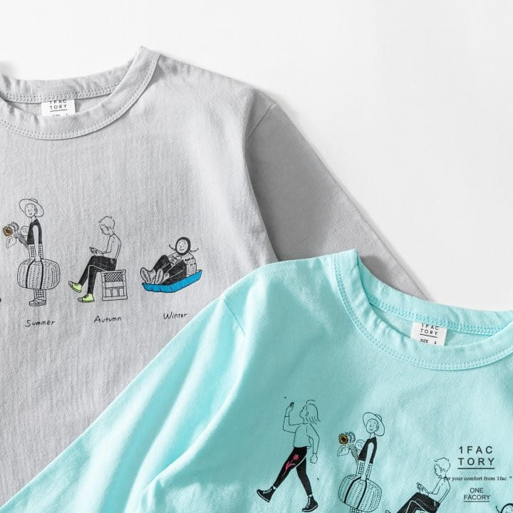 1 Fac - Korean Children Fashion - #kidzfashiontrend - Seasons Tee - 6