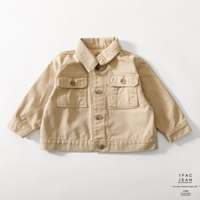 1 Fac - Korean Children Fashion - #kidzfashiontrend - Lemer Pigment Jacket