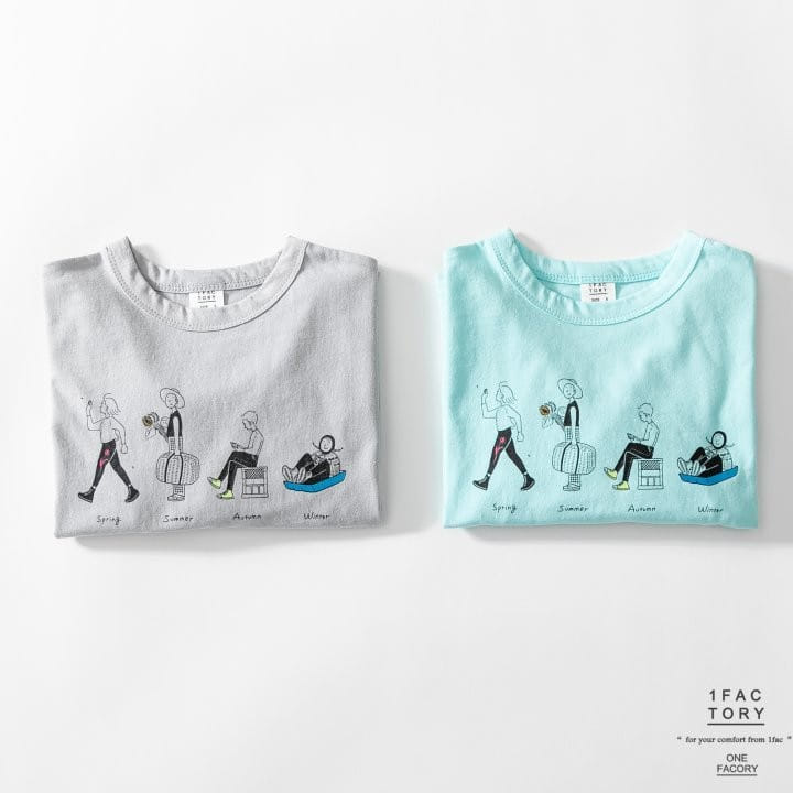 1 Fac - Korean Children Fashion - #littlefashionista - Seasons Tee - 8