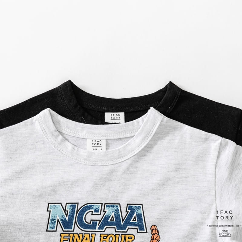 1 Fac - Korean Children Fashion - #minifashionista - NCAA Tee - 4