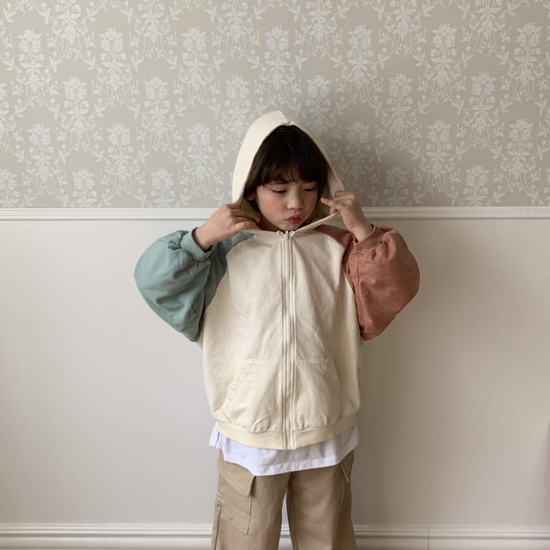 1 Gram - Korean Children Fashion - #childofig - Pair Field Hoody Zip-up Color - 11