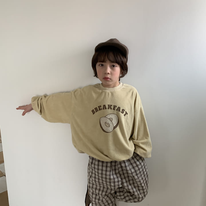 1 Gram - Korean Children Fashion - #childrensboutique - Bagle Sweatshirt - 6