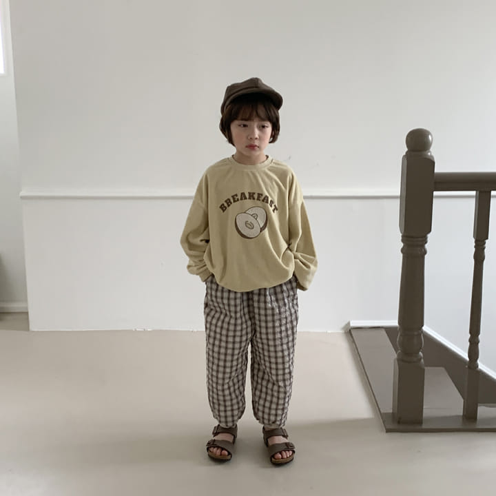 1 Gram - Korean Children Fashion - #designkidswear - Leaves Pants - 10