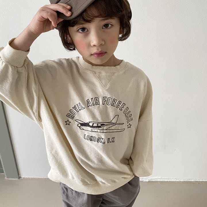 1 Gram - Korean Children Fashion - #designkidswear - UK Air Sweatshirt - 5