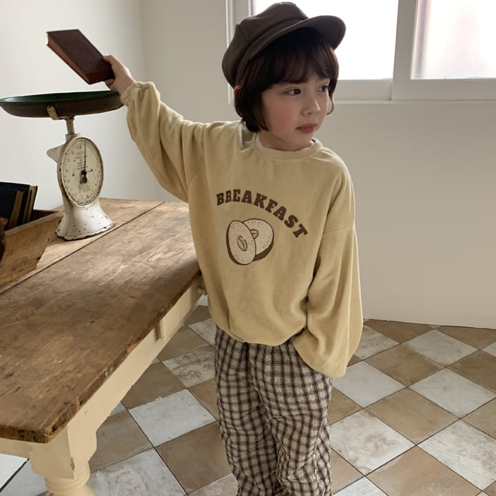 1 Gram - Korean Children Fashion - #discoveringself - Bagle Sweatshirt - 8