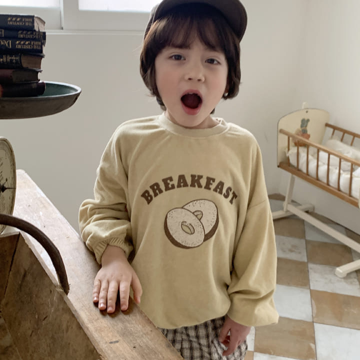 1 Gram - Korean Children Fashion - #fashionkids - Bagle Sweatshirt - 9