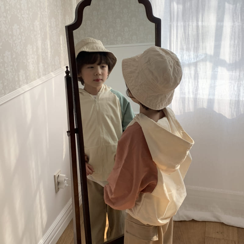 1 Gram - Korean Children Fashion - #magicofchildhood - Pair Field Hoody Zip-up Color - 8