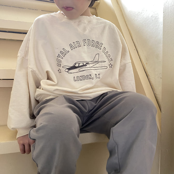 1 Gram - Korean Children Fashion - #toddlerclothing - UK Air Sweatshirt