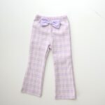 Check Ribbon Pants