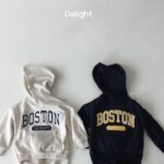 Embrodiery Boston Hoody Top Bottom Set