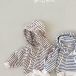 Bebe Stripes Hoody Zip-up