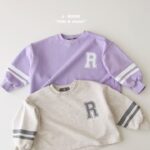 Line Semi Crop Sweatshirt