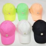 Neon Smile Button Ball Cap 1