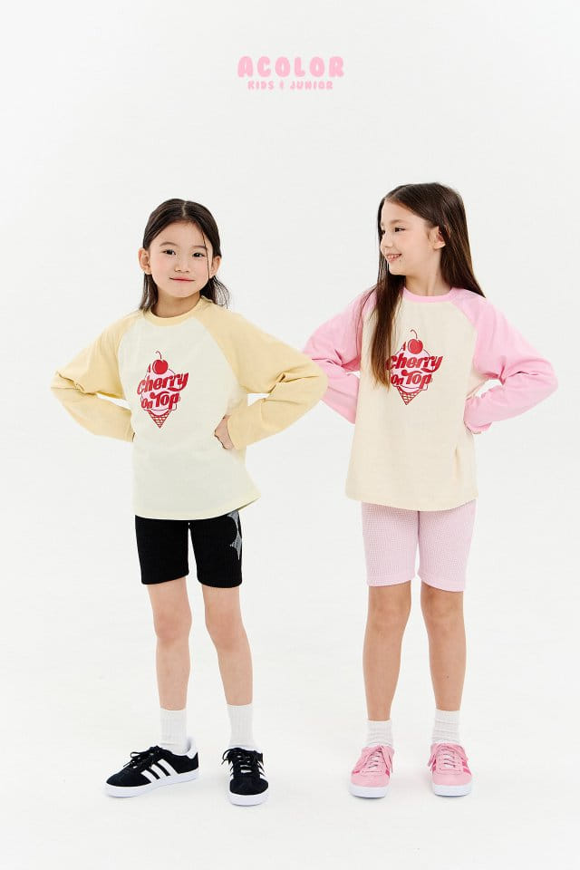 Acolor - Korean Children Fashion - #Kfashion4kids - Ice Cream Tee - 2