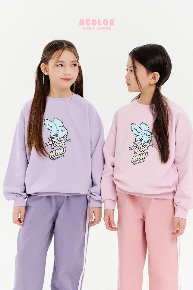 Acolor - Korean Children Fashion - #childofig - Mimi Sweatshirt - 2