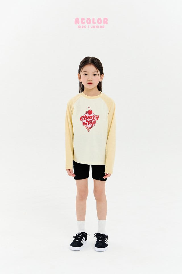 Acolor - Korean Children Fashion - #childofig - Ice Cream Tee - 7