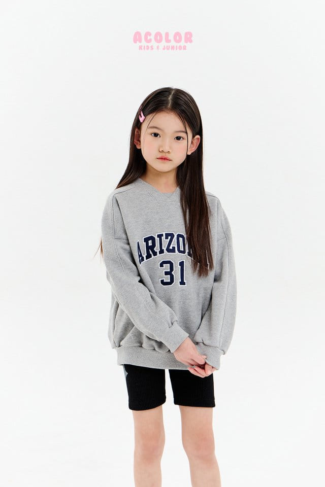 Acolor - Korean Children Fashion - #designkidswear - Sproty Sweatshirt - 7