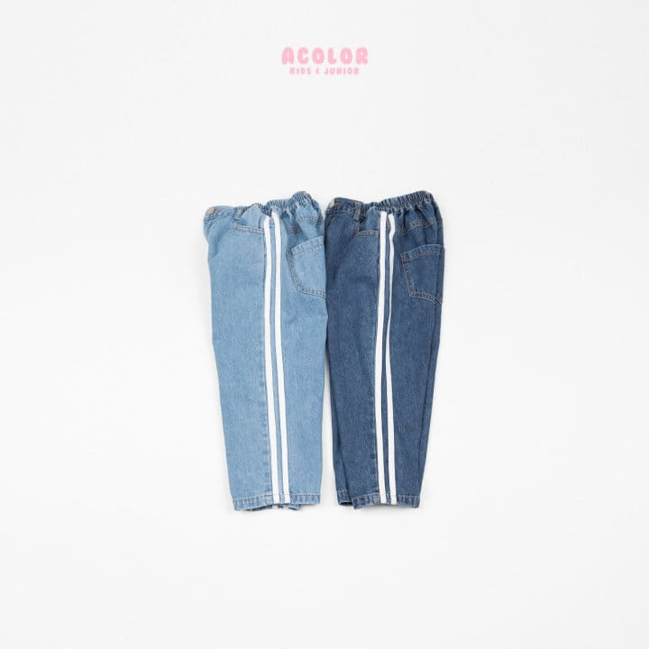 Acolor - Korean Children Fashion - #discoveringself - New Jeans - 12