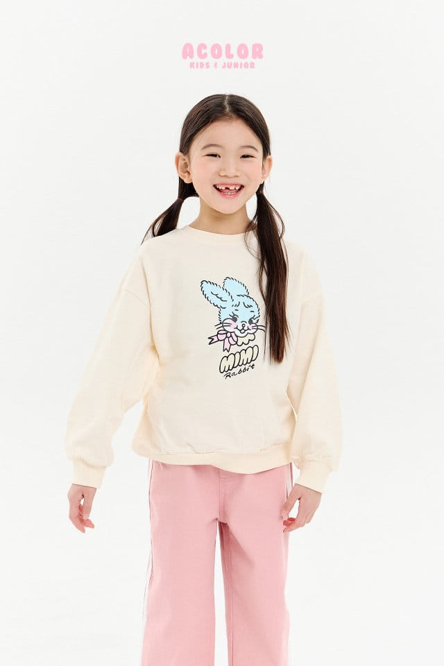 Acolor - Korean Children Fashion - #discoveringself - Mimi Sweatshirt - 5