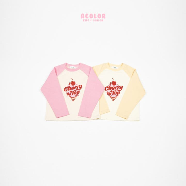 Acolor - Korean Children Fashion - #fashionkids - Ice Cream Tee - 12