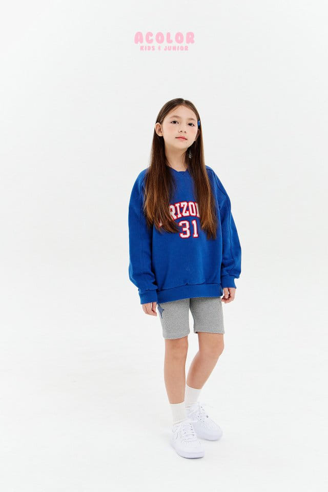 Acolor - Korean Children Fashion - #kidsshorts - Sproty Sweatshirt - 10