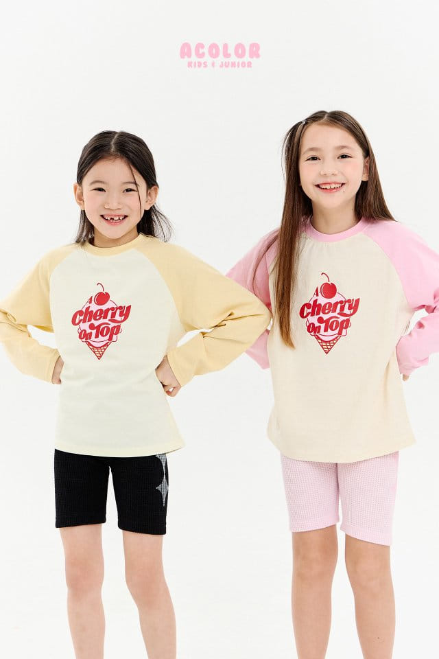 Acolor - Korean Children Fashion - #kidzfashiontrend - Ice Cream Tee