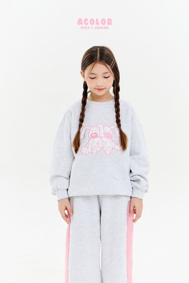 Acolor - Korean Children Fashion - #minifashionista - Begle Sweatshirt - 9