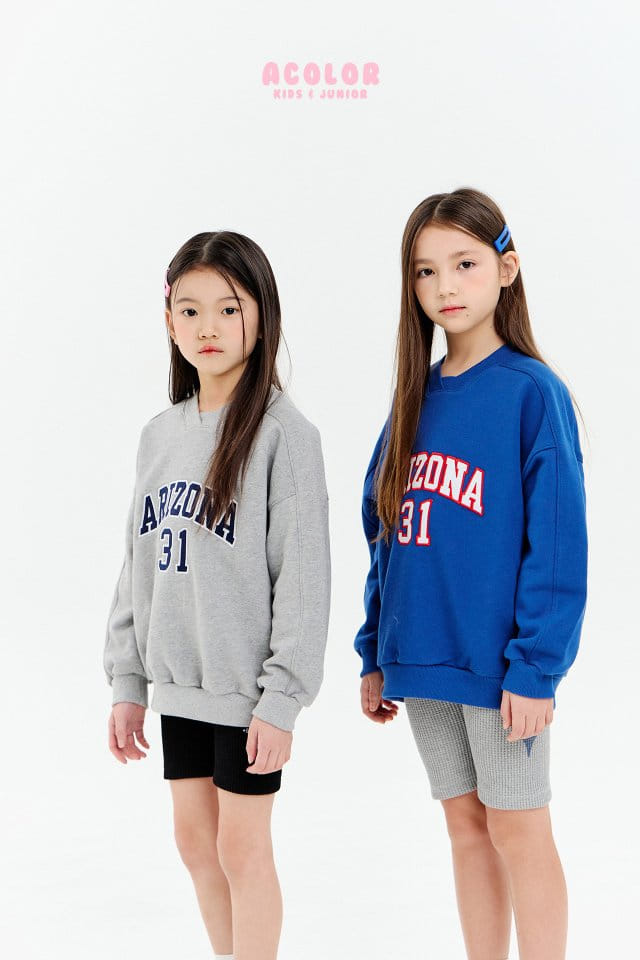 Acolor - Korean Children Fashion - #todddlerfashion - Sproty Sweatshirt - 2