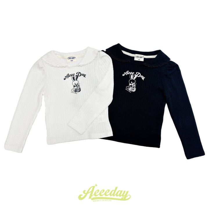 Aeeeday - Korean Children Fashion - #designkidswear - Judy Collar Tee - 8