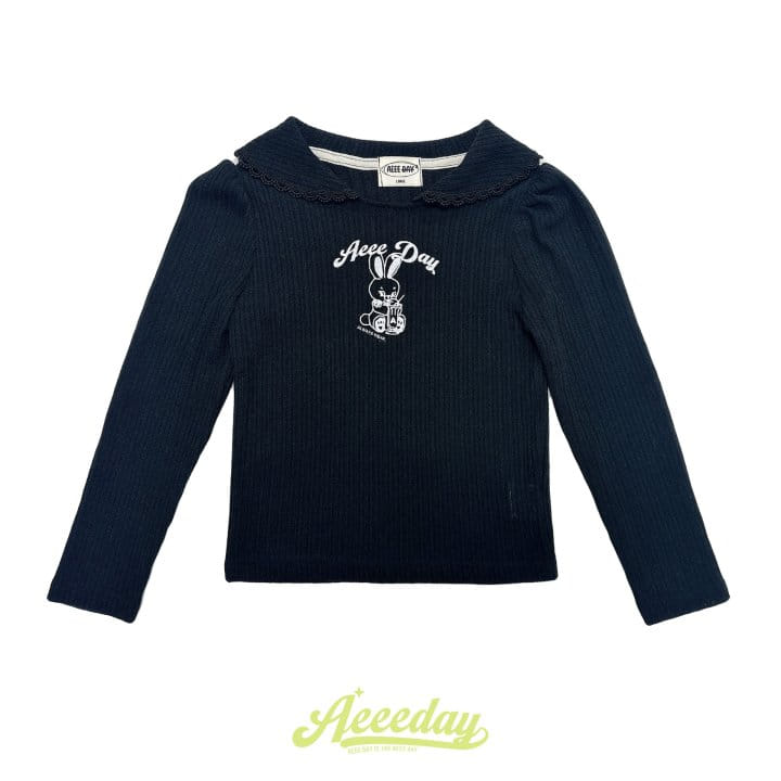 Aeeeday - Korean Children Fashion - #kidsshorts - Judy Collar Tee - 11