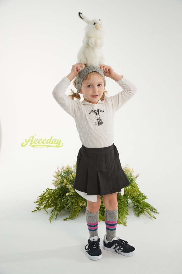 Aeeeday - Korean Children Fashion - #littlefashionista - Judy Collar Tee