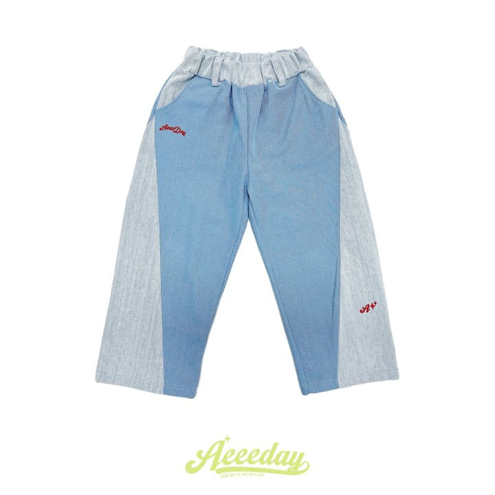 Aeeeday - Korean Children Fashion - #minifashionista - Tone And Tone Jeans - 8