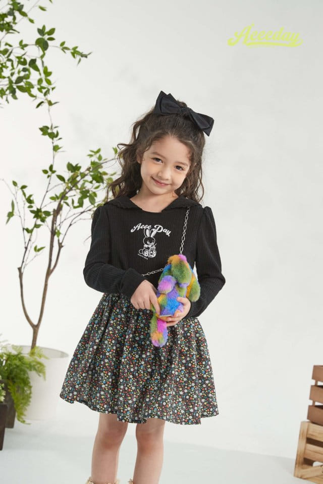 Aeeeday - Korean Children Fashion - #minifashionista - Judy Collar Tee - 4