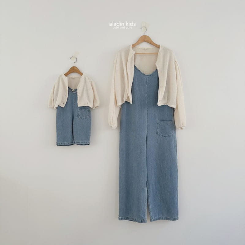 Aladin - Korean Children Fashion - #Kfashion4kids - Good Morning Straight Overall with Mom - 7