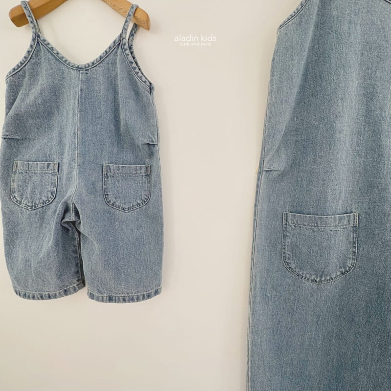 Aladin - Korean Children Fashion - #fashionkids - Good Morning Straight Overall with Mom - 3