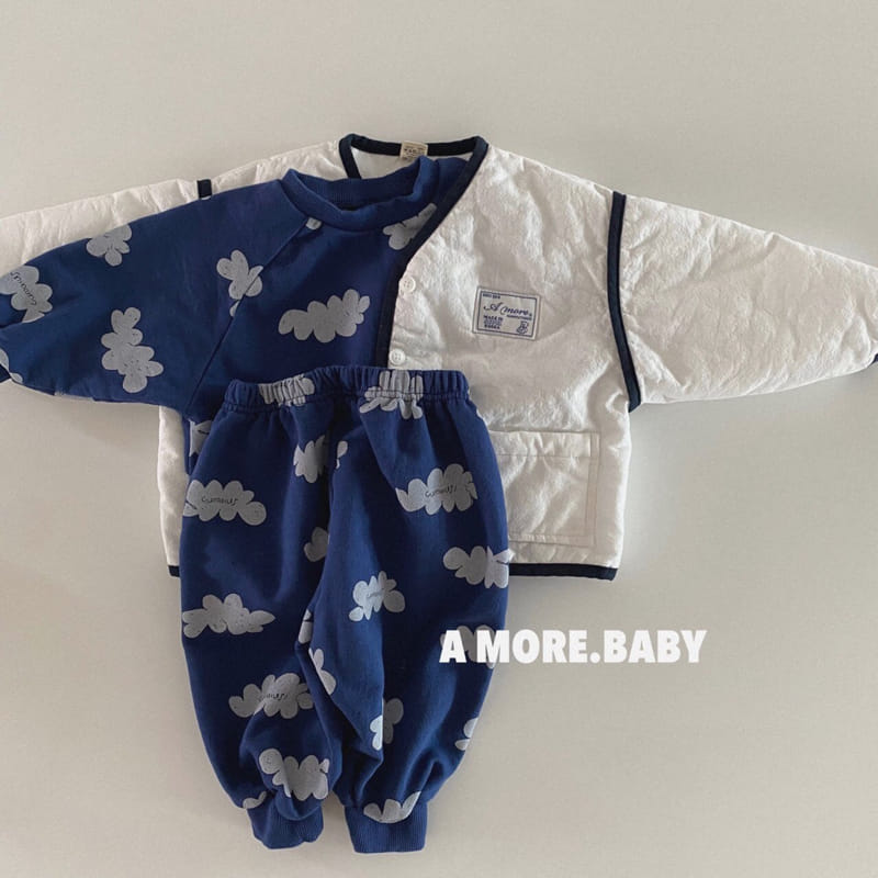 Amore - Korean Baby Fashion - #babyboutiqueclothing - Bebe Cloud Sweatshirt - 6