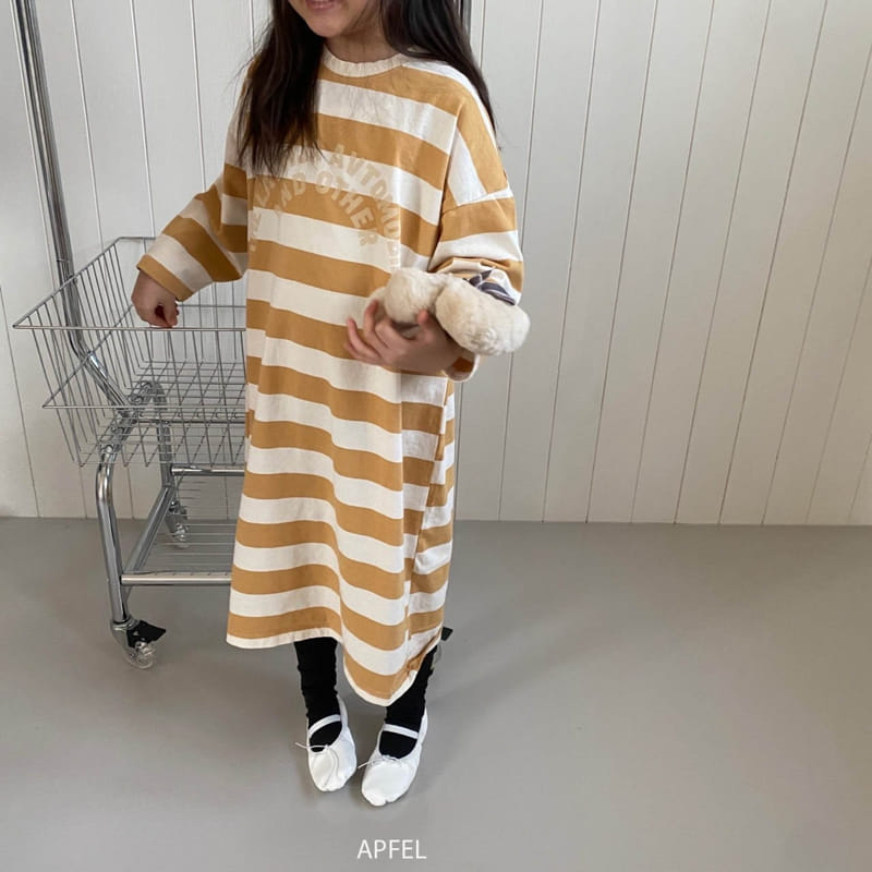 Apfel - Korean Children Fashion - #minifashionista - And Stripes One-piece - 12