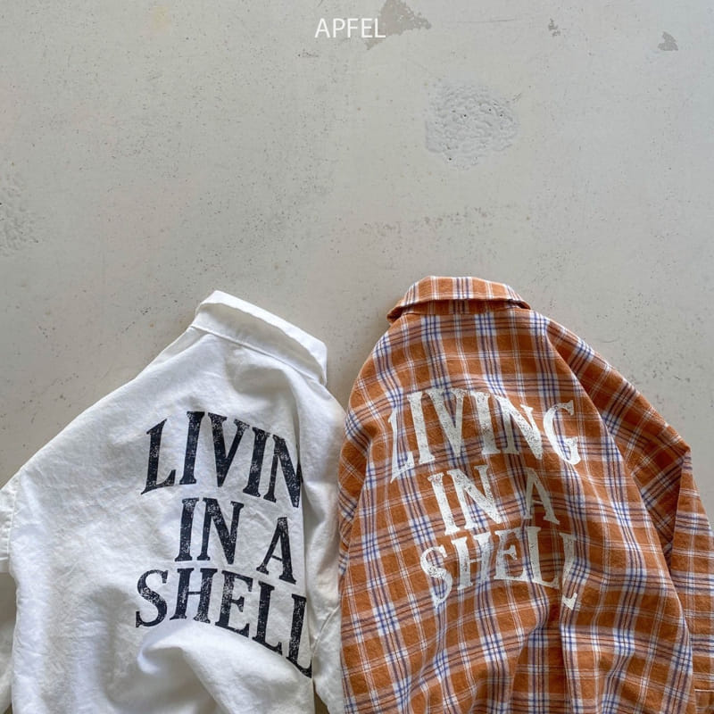 Apfel - Korean Children Fashion - #toddlerclothing - Mon Shell Shirt - 8