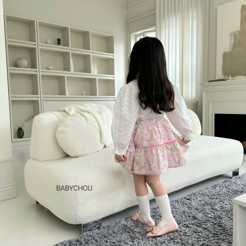 Babychou - Korean Children Fashion - #Kfashion4kids - Embrodiery Blouse - 6