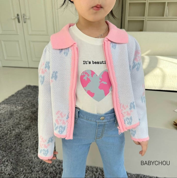 Babychou - Korean Children Fashion - #Kfashion4kids - Polen Zip-up - 5