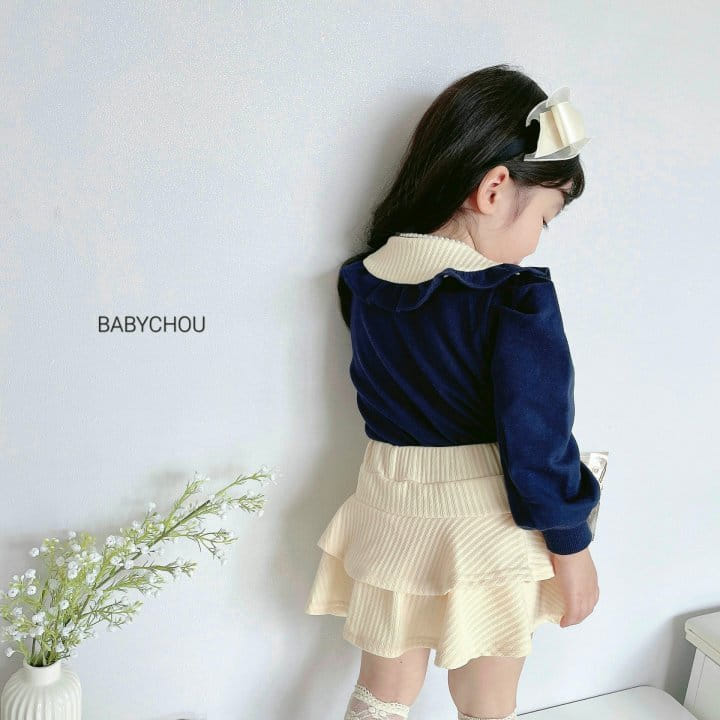 Babychou - Korean Children Fashion - #childofig - Aurora Top Bottom Set - 8