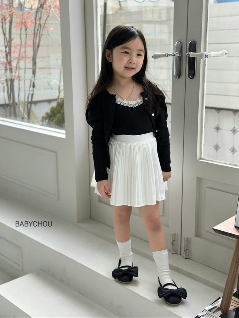 Babychou - Korean Children Fashion - #discoveringself - Heart Cardigan - 3