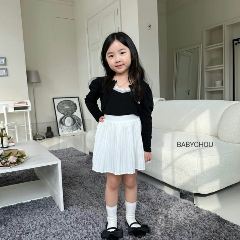 Babychou - Korean Children Fashion - #discoveringself - Heart Cardigan - 4