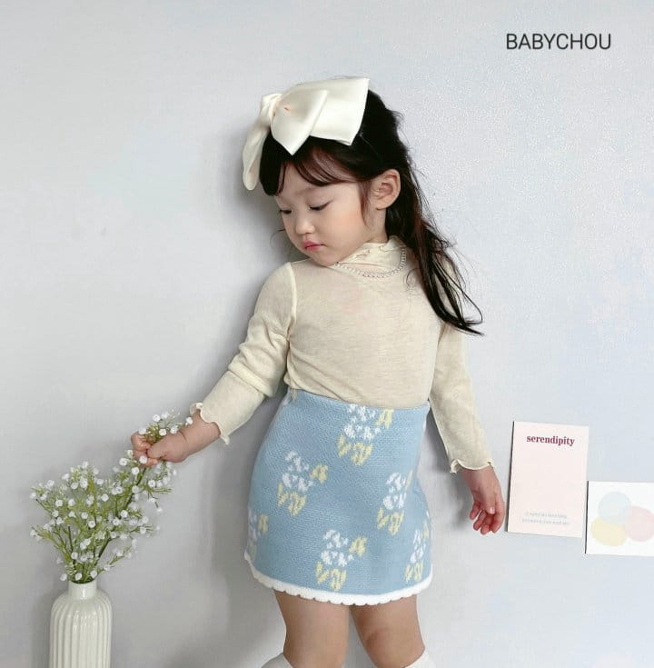 Babychou - Korean Children Fashion - #kidsshorts - Polen Skirt - 10