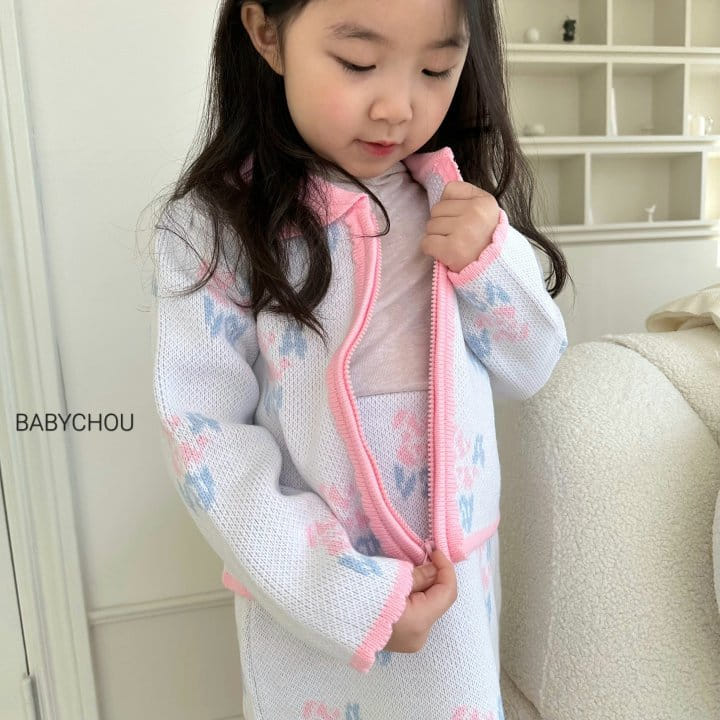 Babychou - Korean Children Fashion - #kidsstore - Polen Zip-up - 4