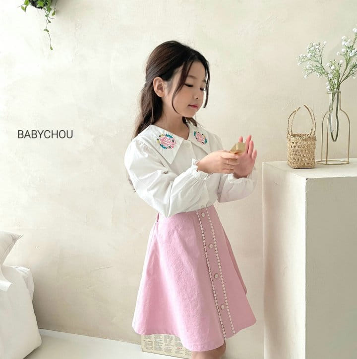 Babychou - Korean Children Fashion - #magicofchildhood - Chu Blouse - 7