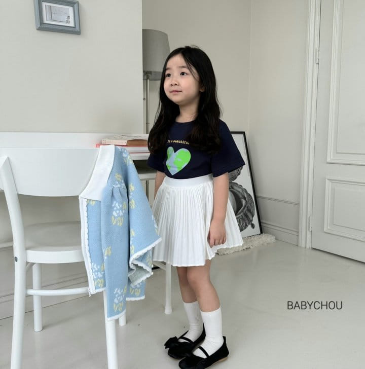 Babychou - Korean Children Fashion - #magicofchildhood - Love Us Tee - 10