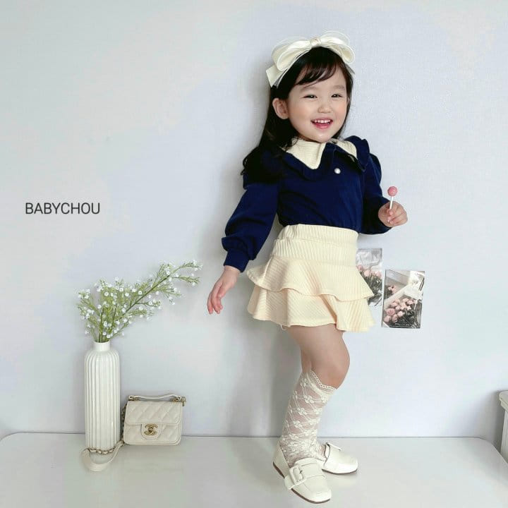 Babychou - Korean Children Fashion - #prettylittlegirls - Aurora Top Bottom Set - 6