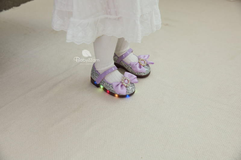 Babyzzam - Korean Children Fashion - #kidsshorts - LED Flats - 5