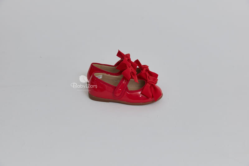 Babyzzam - Korean Children Fashion - #minifashionista - Two Ribbon Flats - 10